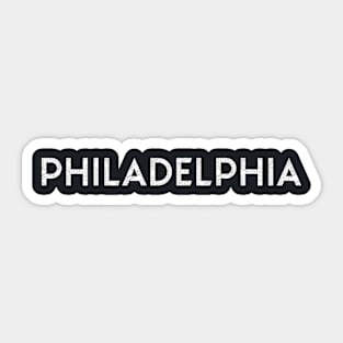 Philadelphia Sticker